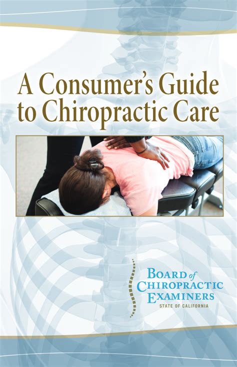 Board of Chiropractic Examiners: New Pubs Online – Department of