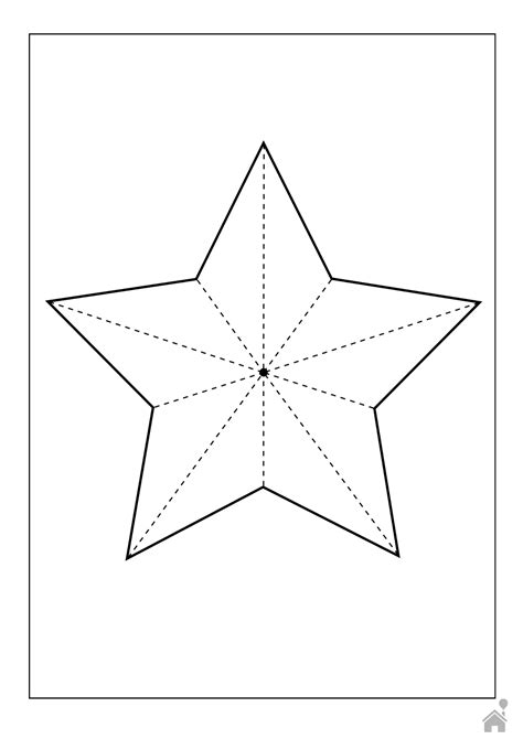 Molde De Estrela Para Imprimir 15 Modelos Para Recortar