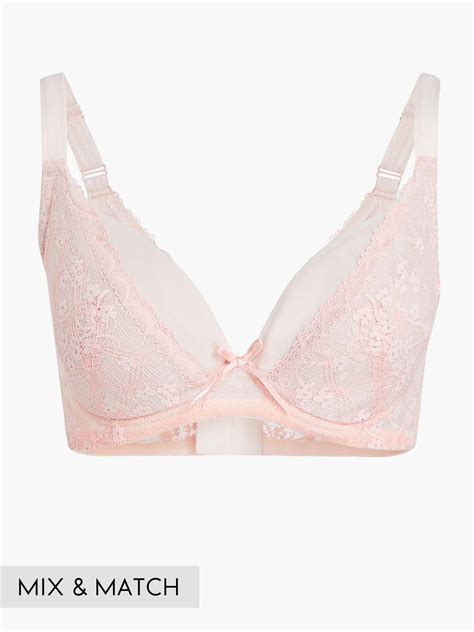 BR-01233, Lace Soft Cup Bra (Cup C-E), Pink | SATAMI Online, 4/5杯涼感軟杯胸圍