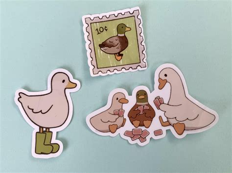 Here's some duck stickers I have made! : r/stickers