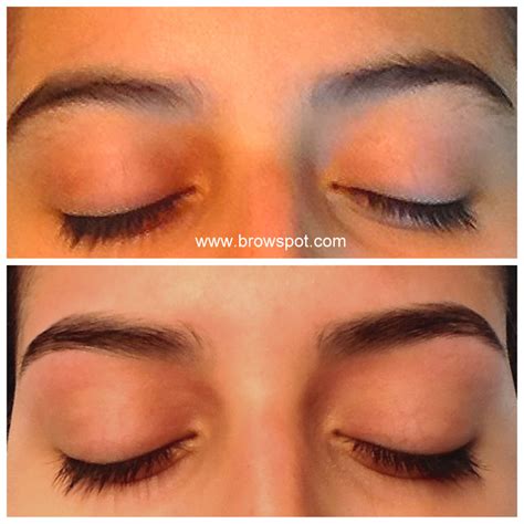 Eyebrow Threading Before and After - Eyebrow Threading Gilma Galindo 1 ...