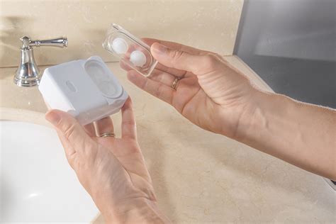 VueSonic Patented Rigid Gas Permeable Contact Lens Cleaning System- Buy