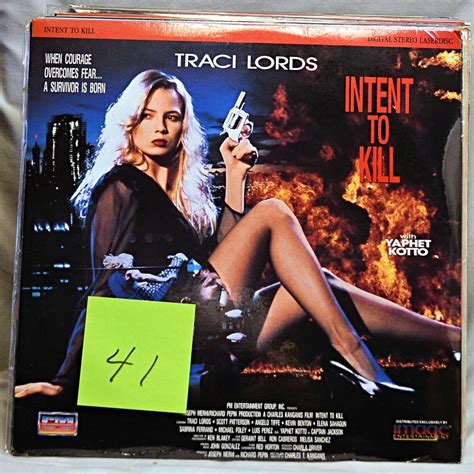 INTENT TO KILL Laserdisc TRACI LORDS TRACY SEXY NEW SEALED | eBay
