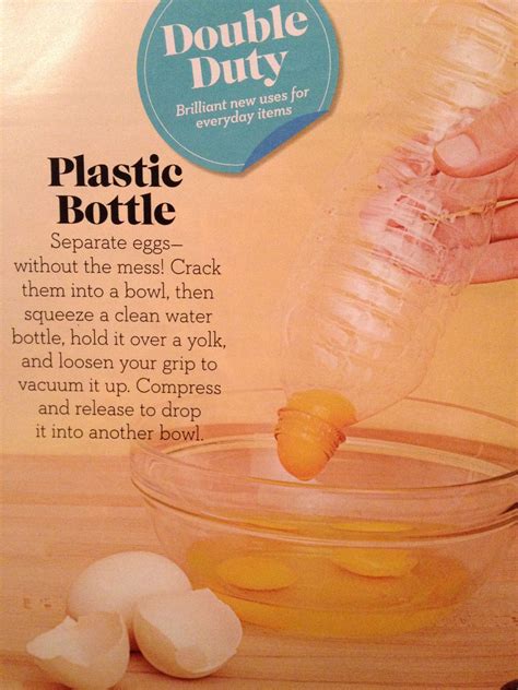 How to separate eggs without the mess!!! Separate egg whites Clean