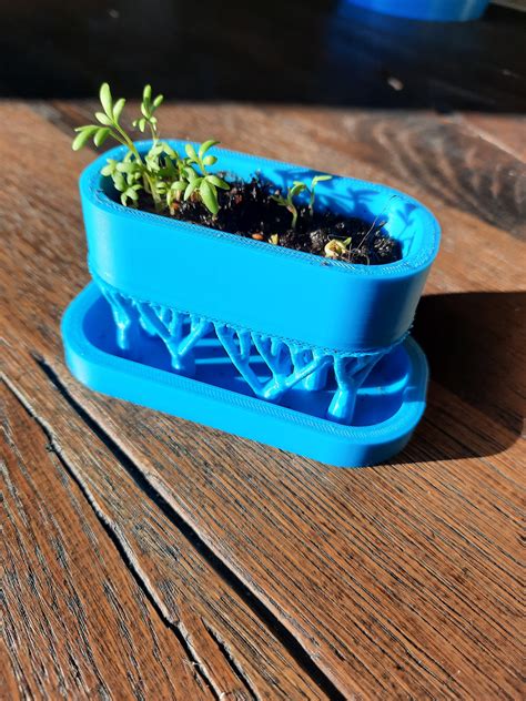 tree support planter by cool 3d prints | Download free STL model