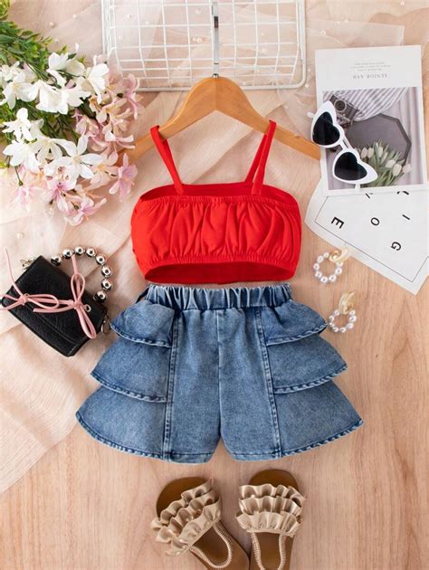 Baby Girl Street Hot Outfit For Summer | SHEIN USA