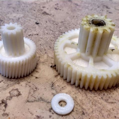 3D Printable Gears for meat grinder Moulinex ME 688832 by Nikita