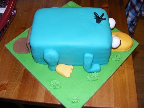 Perry The Platypus Cake | Cake, Eat cake, Let them eat cake