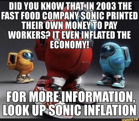 fast food company sonic printed
