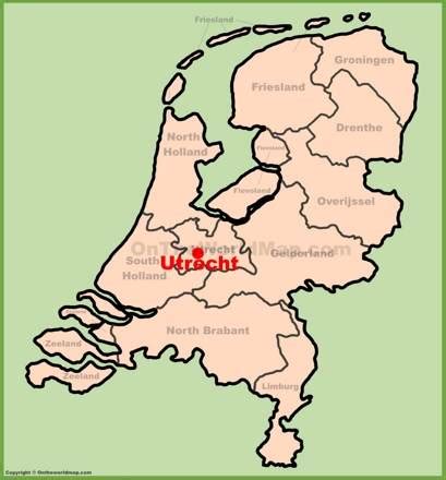 Utrecht Maps | Netherlands | Maps of Utrecht