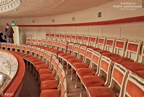 Описание и фотографии зала Михайловского театра, как видно сцену с ...