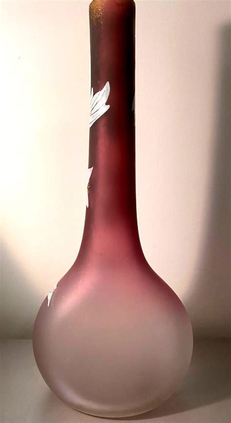 proantic glass paste vase