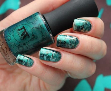 Pin von Жанна Бобровская auf НОГТИ | Nägel türkis, Türkis nägel, Nagelkunst