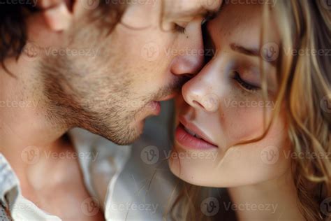 young couple sharing intimate moment together 43343425 Stock Photo at