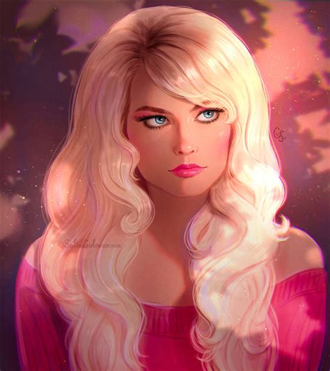 Margot Robbie by Sonya-G on DeviantArt