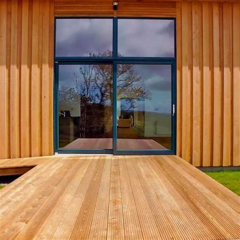 Фасадная доска "Термоясень" (косой планкен) | Thermodecking