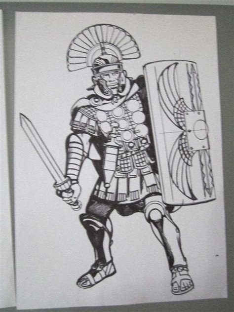 Centurion Drawing at PaintingValley.com | Explore collection of ...