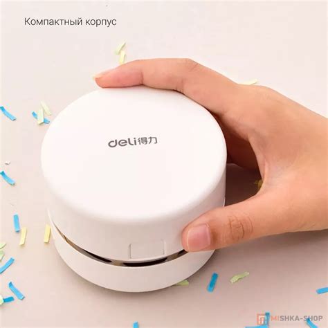 Мини-пылесос для рабочего стола Deli Desktop Cleaner (18880) (Зеленый ...