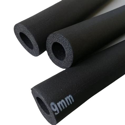 Armacell Class 1 Foam Rubber Pipe Sound Insulation Tube in Black Color