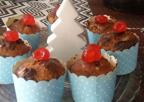 Cupcakes tipo pan dulce integrales Receta de Estela- Cookpad