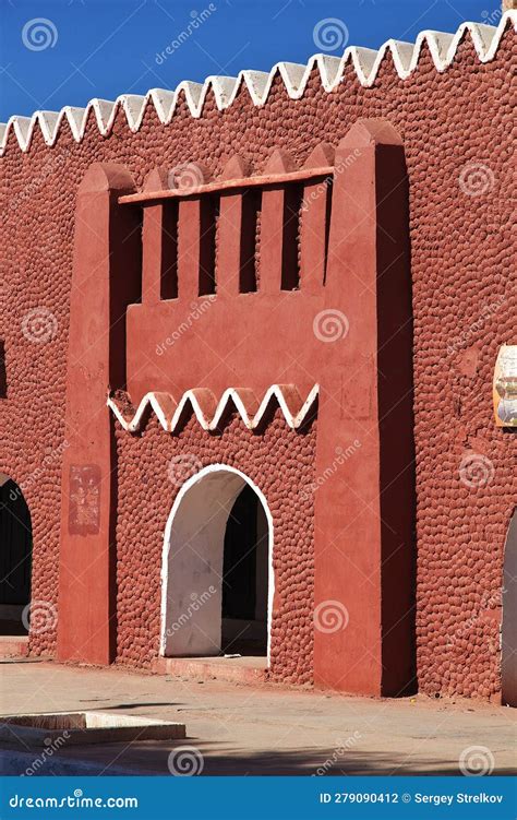 Adrar City in Desert Sahara, Algeria, Africa Stock Photo - Image of ...