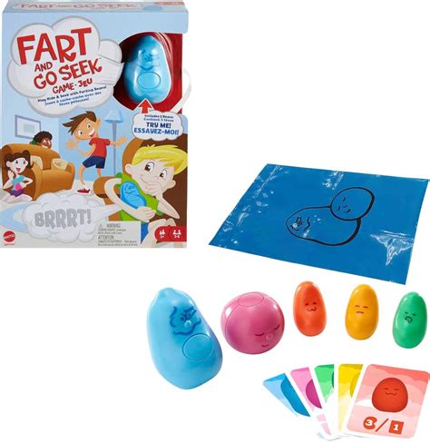 Brandclub - Mattel Games Fart and Go Seek Kids Game, Indoor & Outdoor