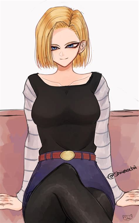 Android 18 by me! : r/dbz