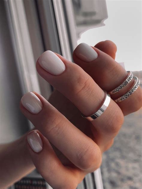 маникюр #гельлак #ногти #nails #дизайнногтей | Nails, Silver rings, Silver