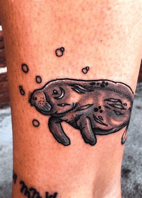 Manatee Tattoo Design Images (Manatee Ink Design Ideas) | Tattoo ...