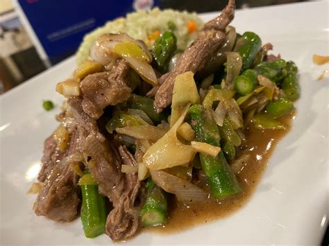 Gingered Beef With Asparagus And Leek! My “52 In 22” Cooking Challenge