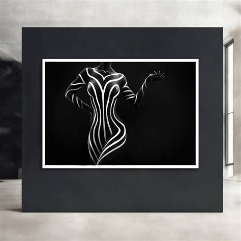 Nude Painting Decoration, Nude Art Women Painting Original, Extra Large