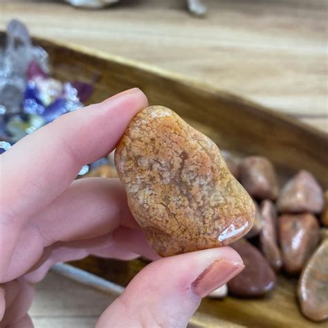 Pink Moss Agate You Must Have It ! • The Green Crystal