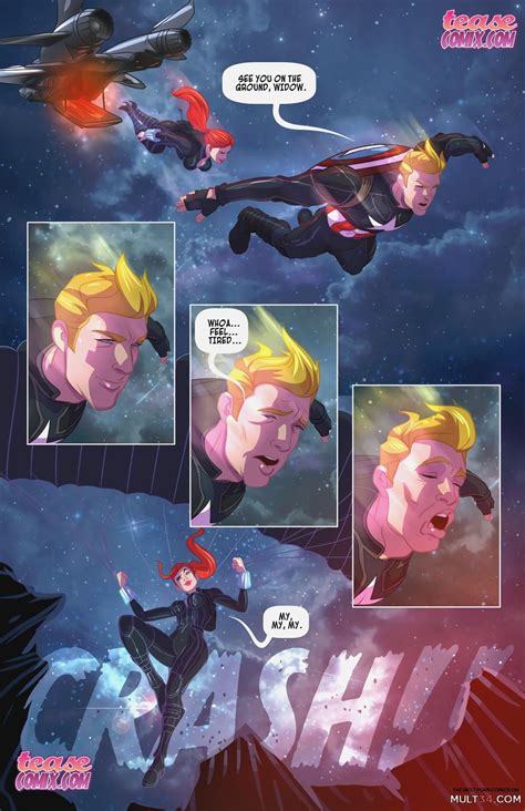 Widows Down Time 2/2 (Black Widow, Captain America) : r/porncomics