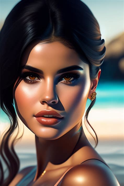 Lexica - Sexy painting of selena gomez, bikini, ultra realistic, sharp