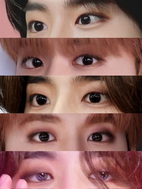 han jisungs eyes eye close  kids makeup eye trends