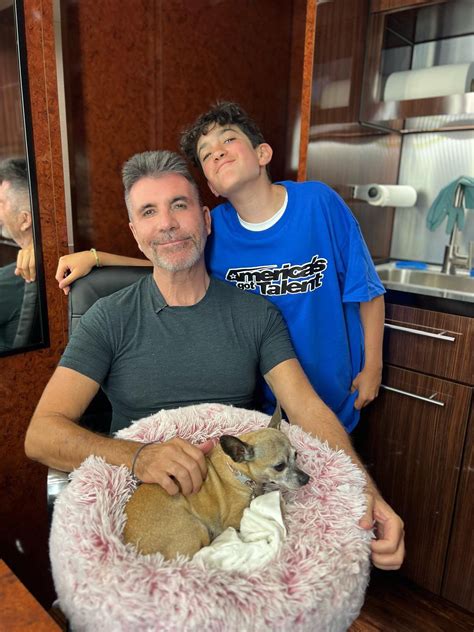 Simon Cowell shares rare glimpse of look-alike son, Eric, 11, on