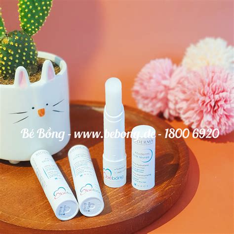Son dưỡng Bioderma Atoderm Stick Levres Pháp – Bé Bồng