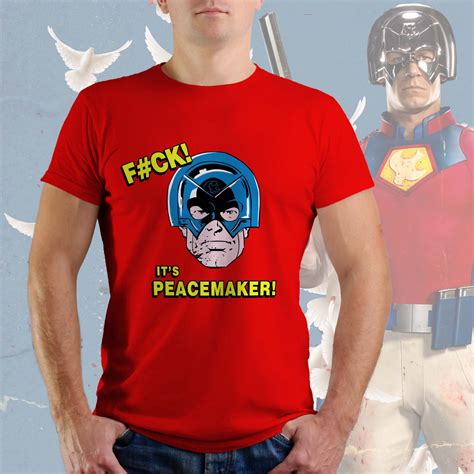 Camiseta Unissex Masculina Foda-Se Pacificador Fuck It's Peacemaker O
