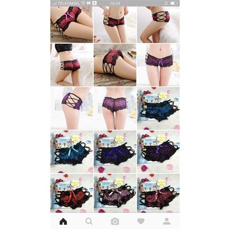jual exlusive cd renda boxer  string lingerie  string sexy panty