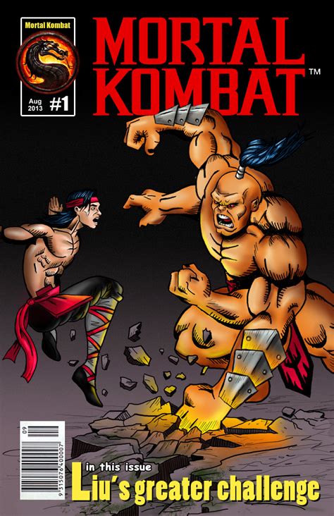 Mortal Kombat - comic book cover by NinjaBrazil on DeviantArt