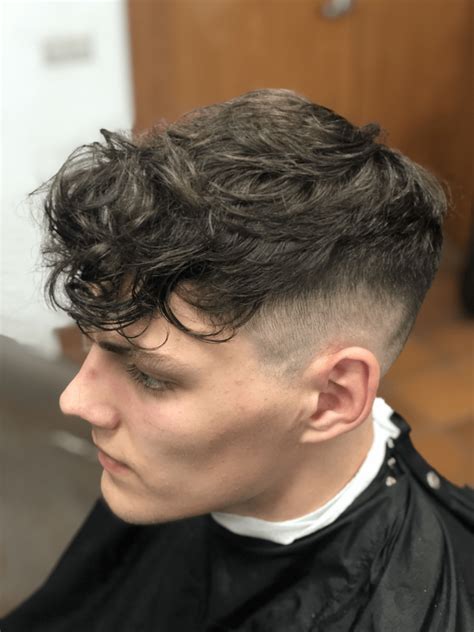 high taper fade  textured fringe taper haircuts