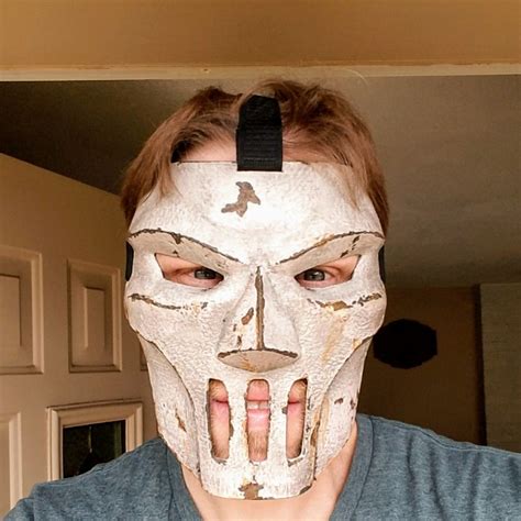 3D Printable Casey Jones Mask (TMNT) by PETER SNYDER