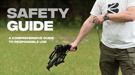 mastering safety  compound pistol crossbows  comprehensive guide