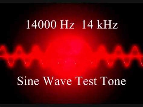hz  khz sine wave test tone youtube