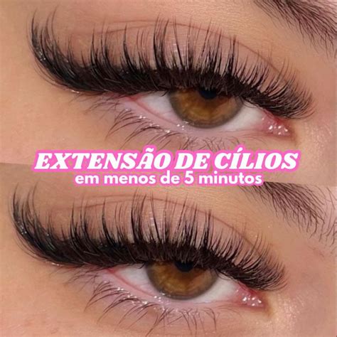 Extensão De Cílios Efeito Gatinho