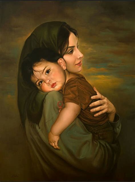Pin on Nauman | Mother and child painting, Baby painting, Mother art