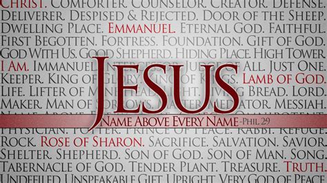 names  jesus