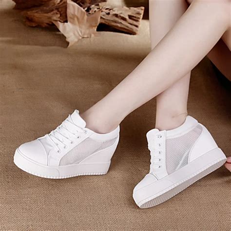 Invisible Inside Heighten 11CM Women Shoes Sports Slope Documentary ...