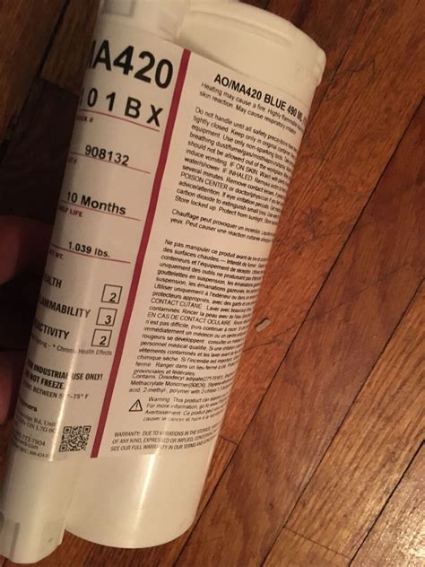 PLEXUS MA420 (AO420) thermoplastic, metal, and composite rapid Curing ...