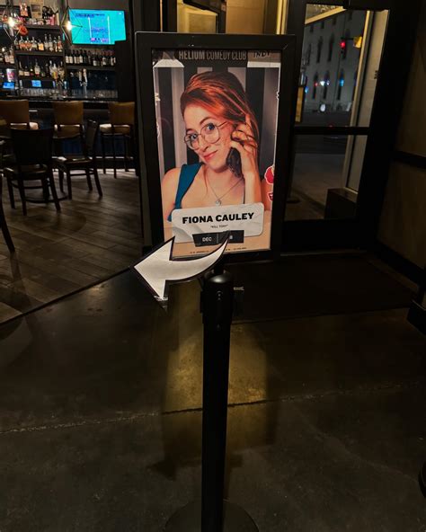 Fiona Cauley | January shows so far, don’t miss em 🫡 | Instagram